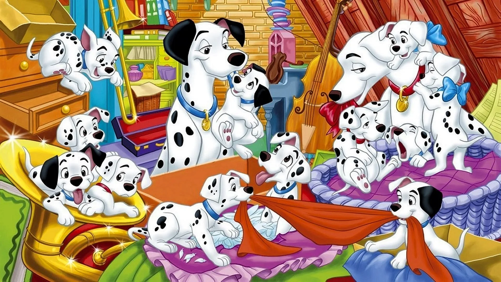 101 Dalmatians Wallpaper