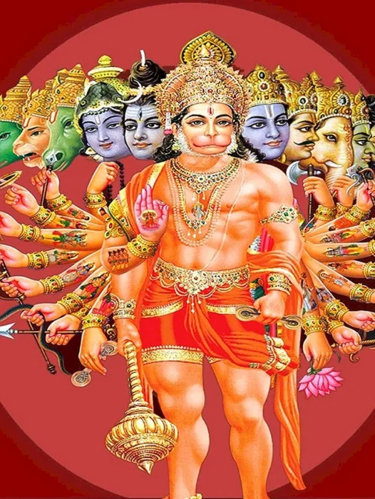 11 Mukhi Hanuman Wallpaper