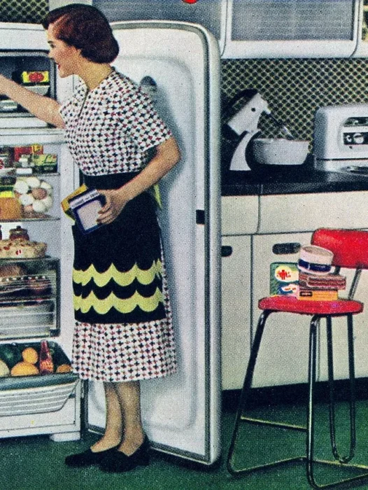 1950s Kitchen Wallpaper