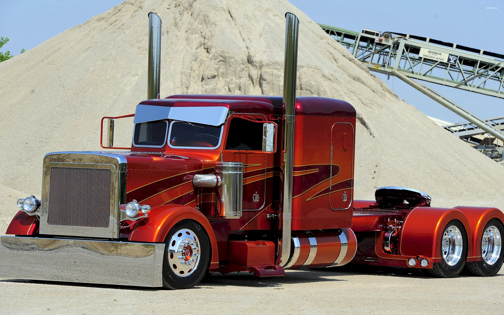 1986 Peterbilt 359 Wallpaper