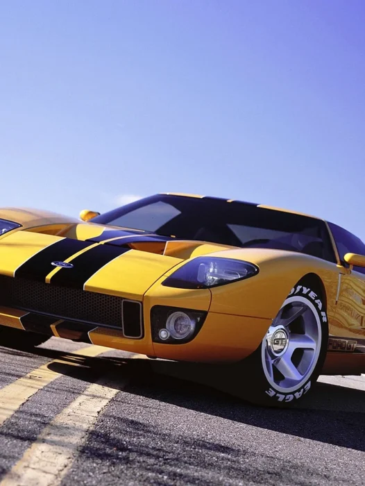 2005 Ford Gt Yellow Wallpaper