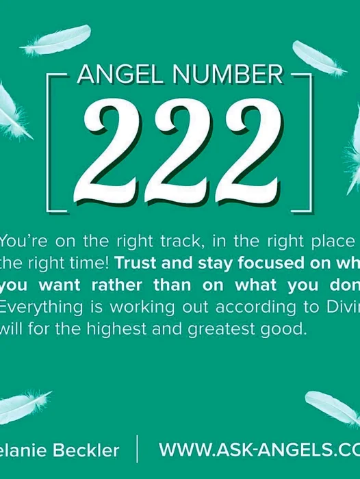 222 Angel Number Wallpaper