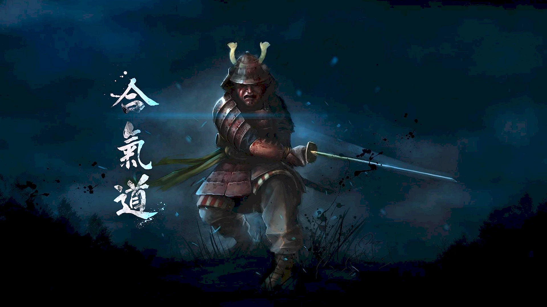 2560x1440 Samurai Wallpaper