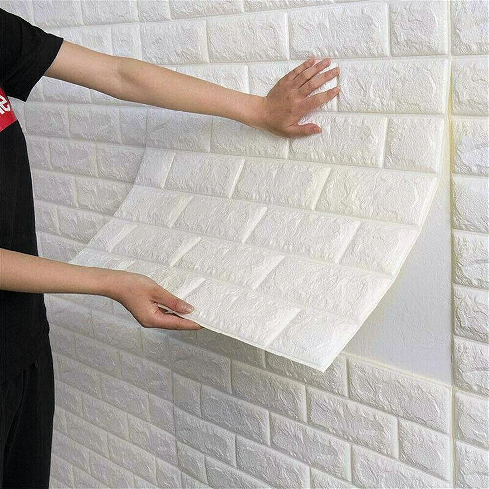 3D Brick Wall Stickers Wallpaper