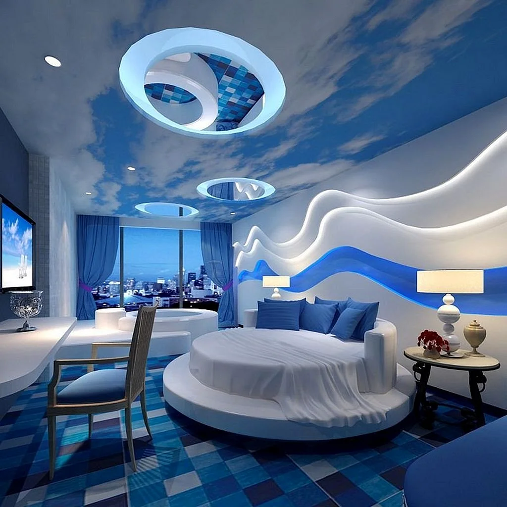 3d Ceiling Wallpaper