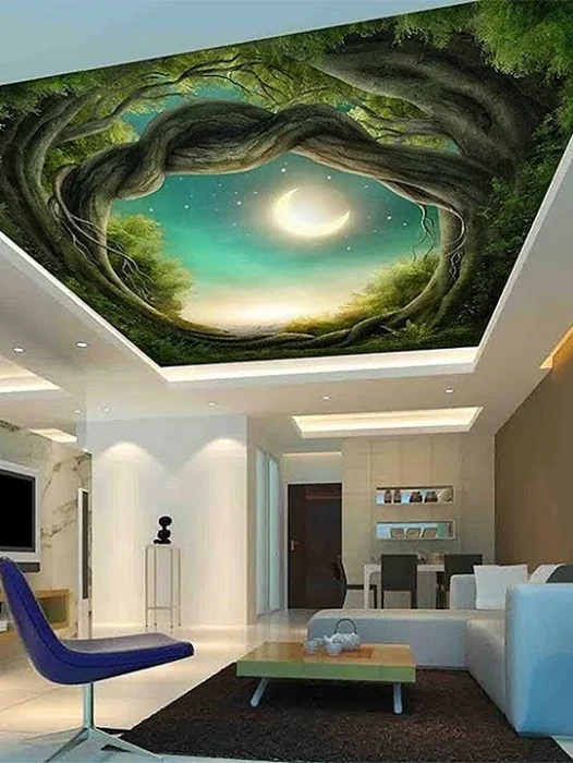 3D Ceiling Wallpaper