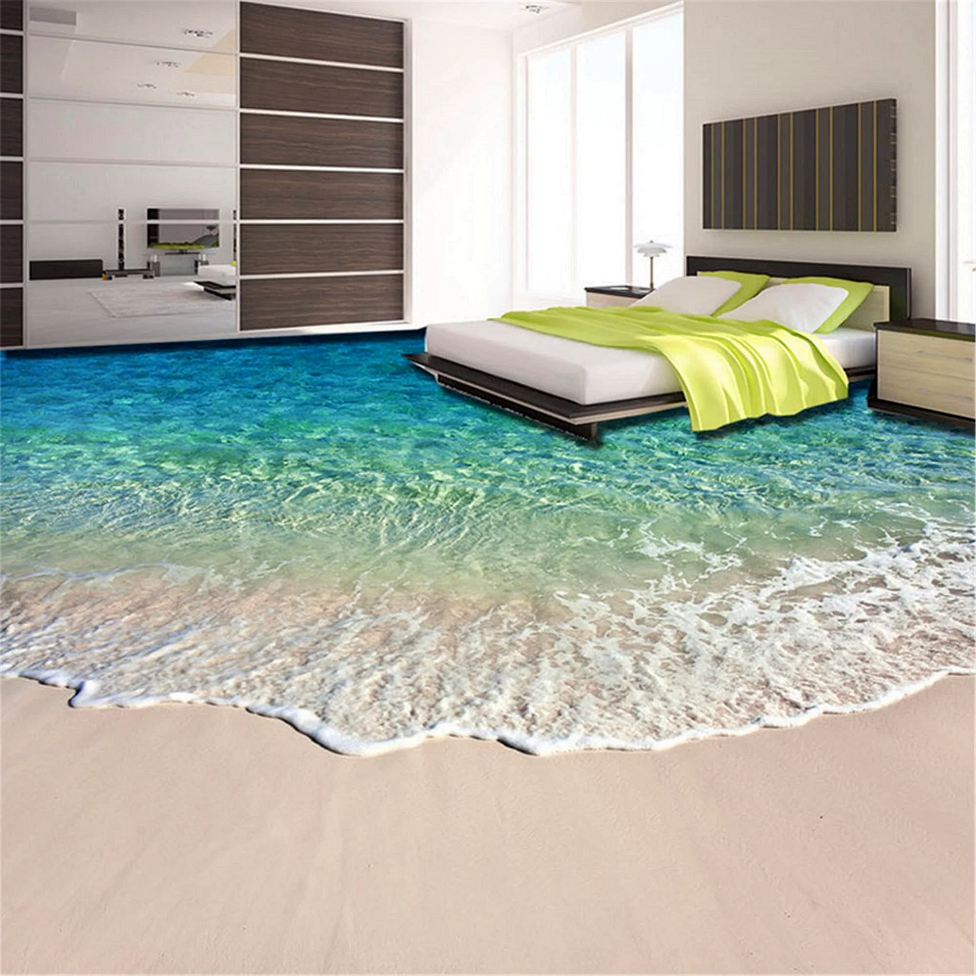 3D Flooring Wallpaper