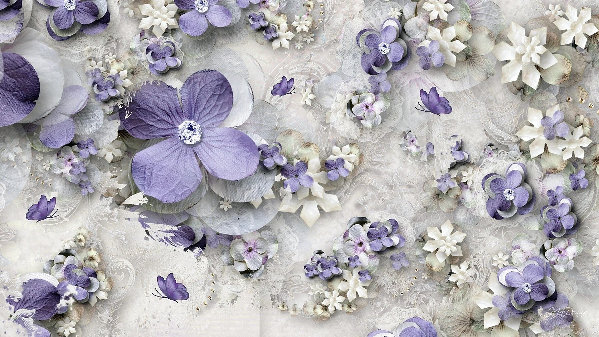 3d Flower Wallpaper