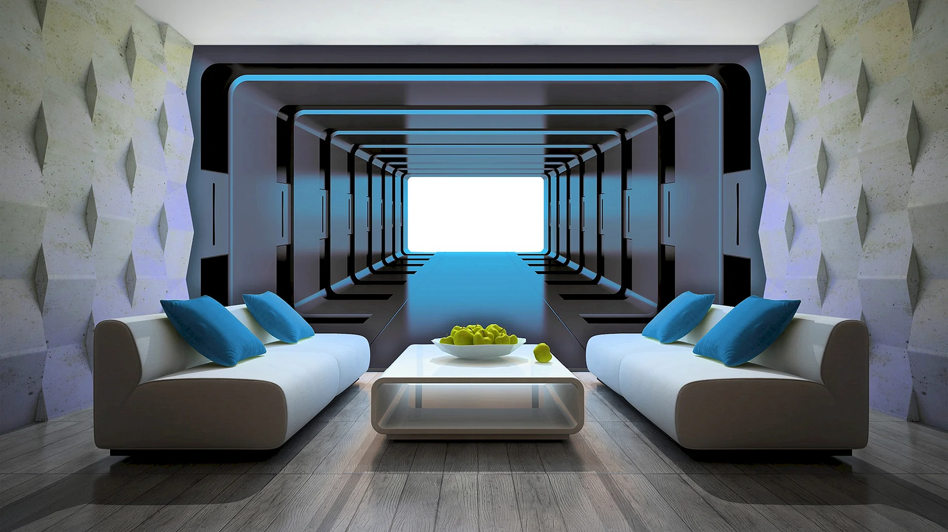 3D Interior Design Wallpaper
