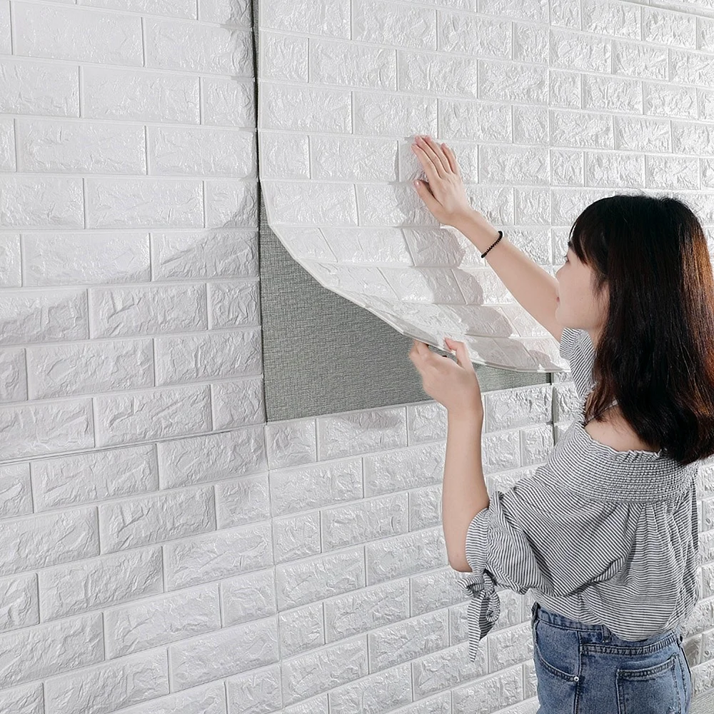 3d Wall Foam Wallpaper