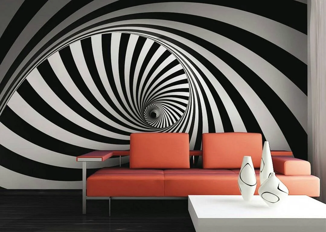 3D Wall Mural Wallpaper