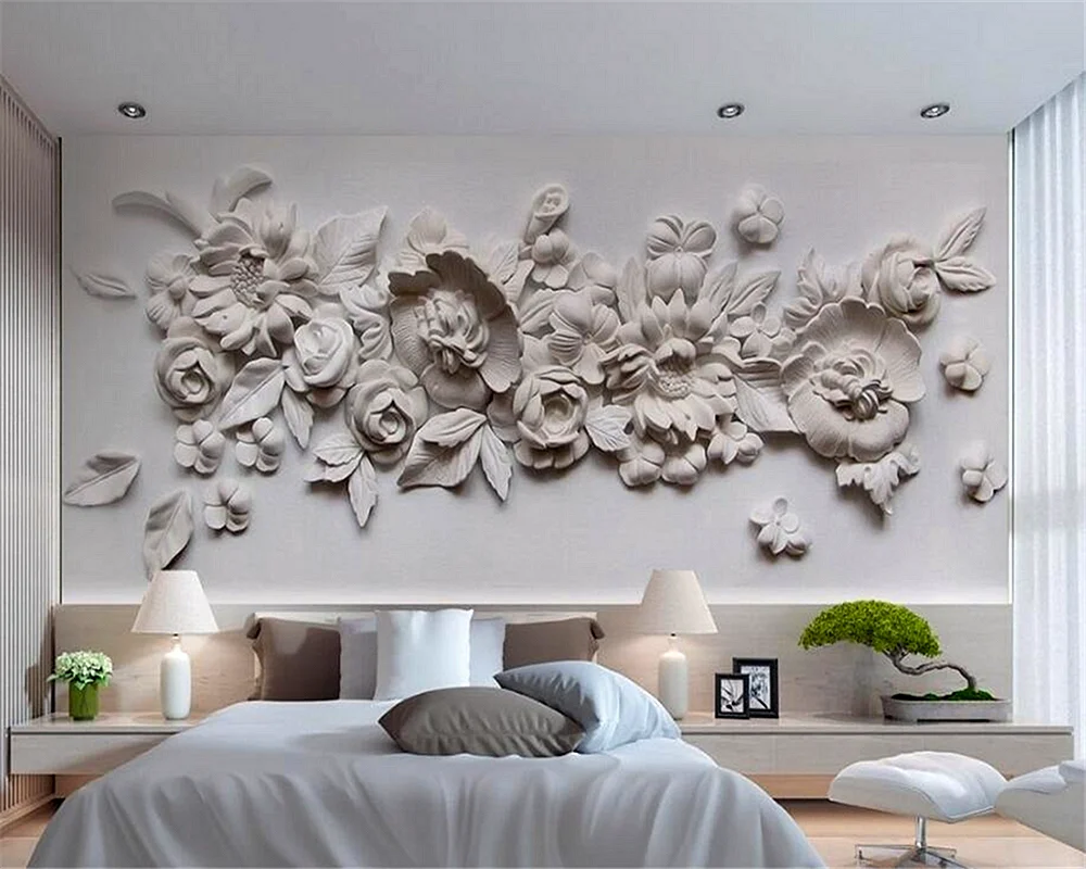 3D Wall Mural Wallpaper