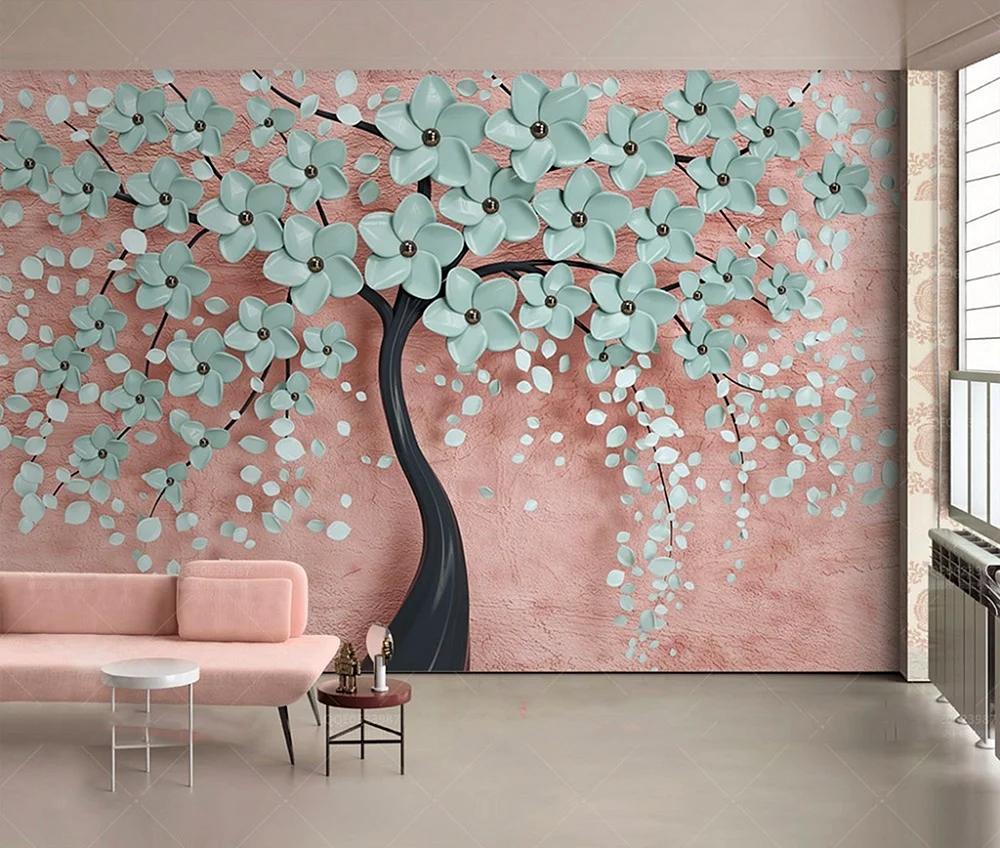 3D Wall Mural Wallpaper