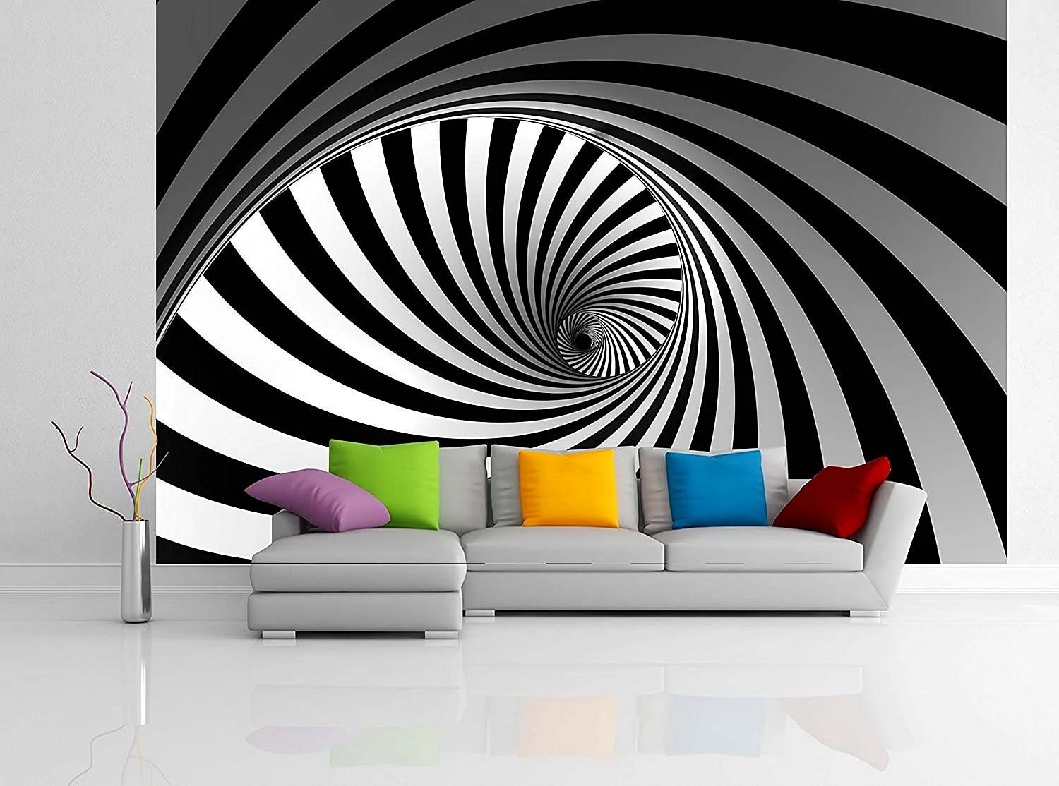 3D Wall Painting Design Wallpaper