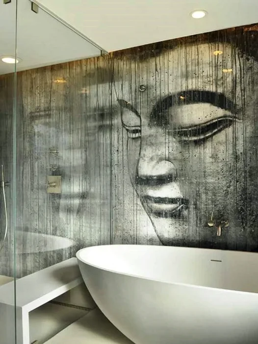 3D Bathroom Ideas Wallpaper