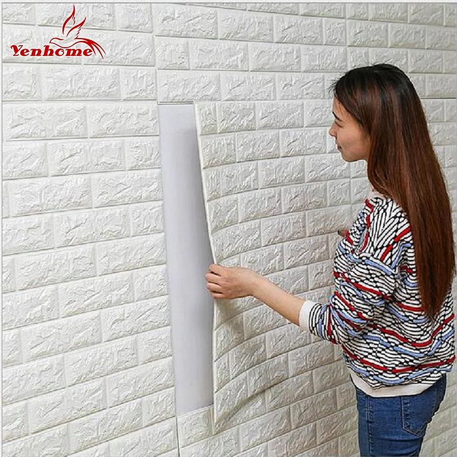 3D Brick Wall Stickers Wallpaper