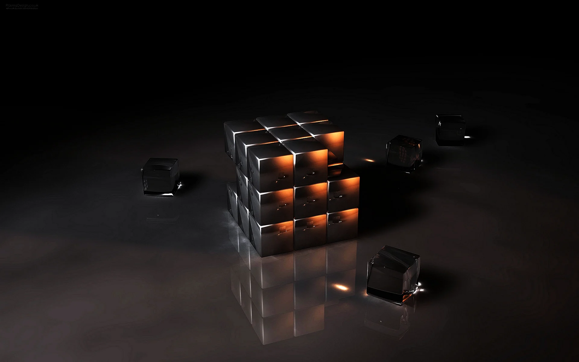 3D Cube Wallpaper