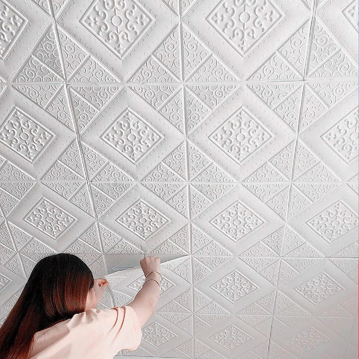 3D Foam Wallpaper