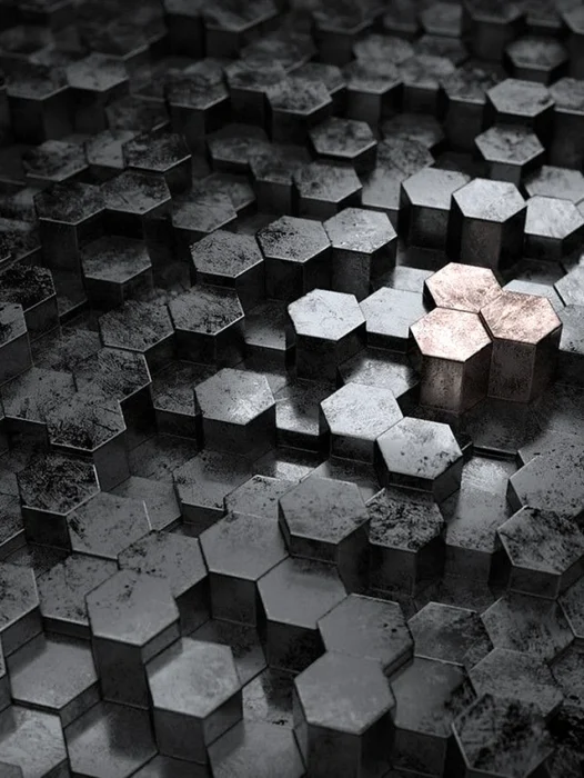 3D Hexagon Wallpaper