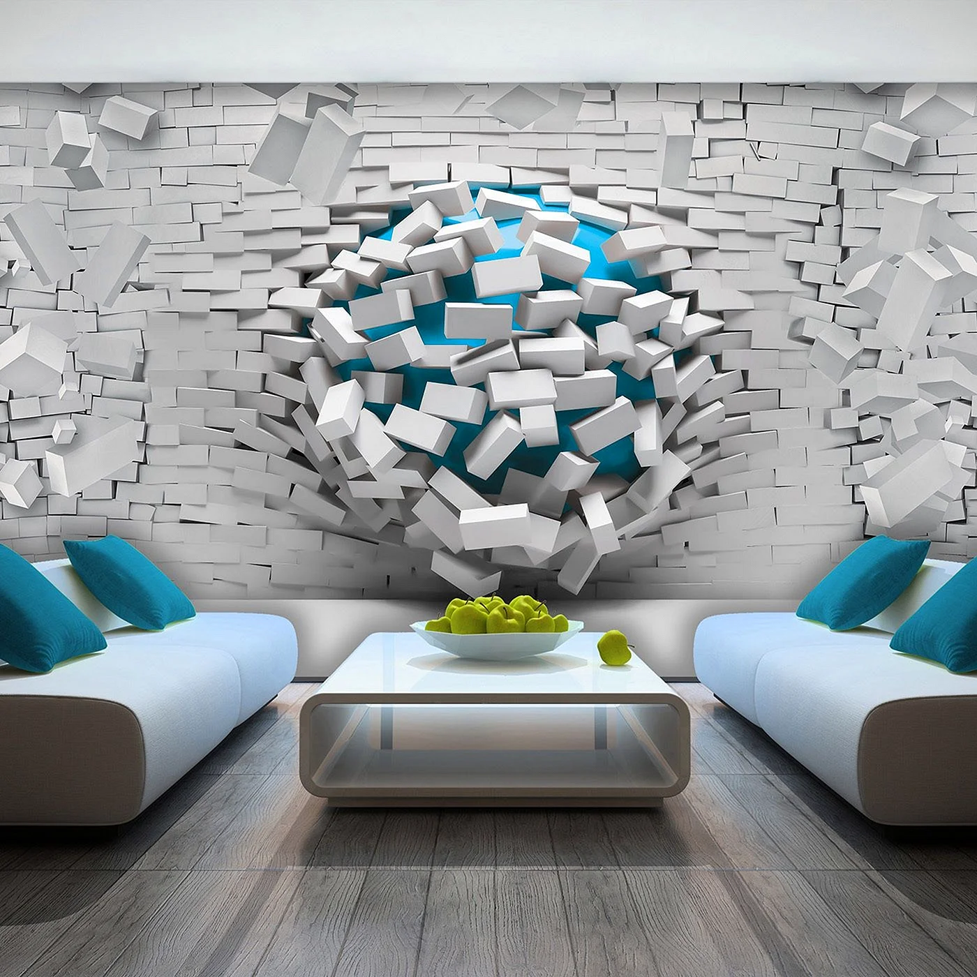3D Wall Wallpaper