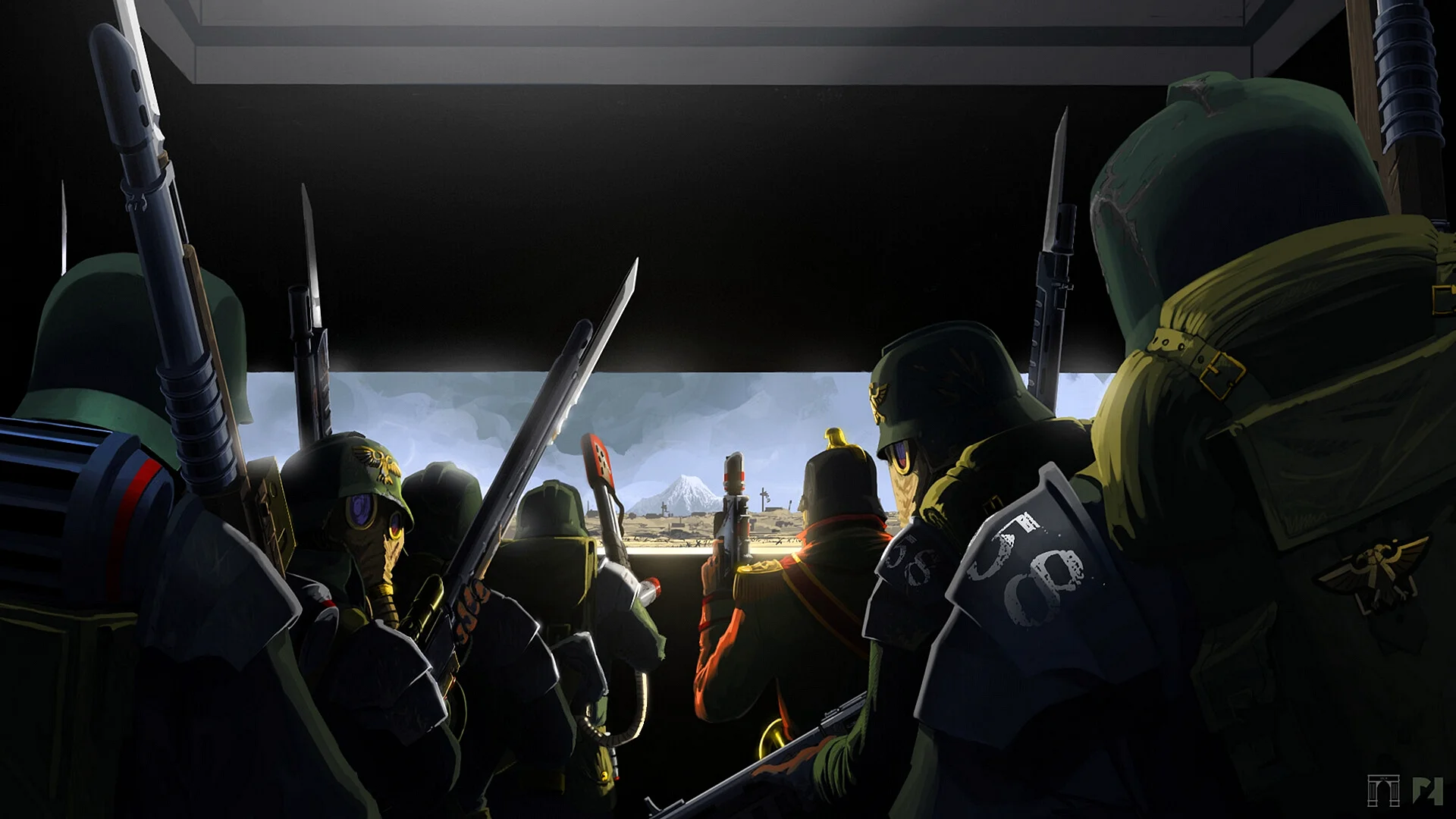 40k Death Korps Wallpaper