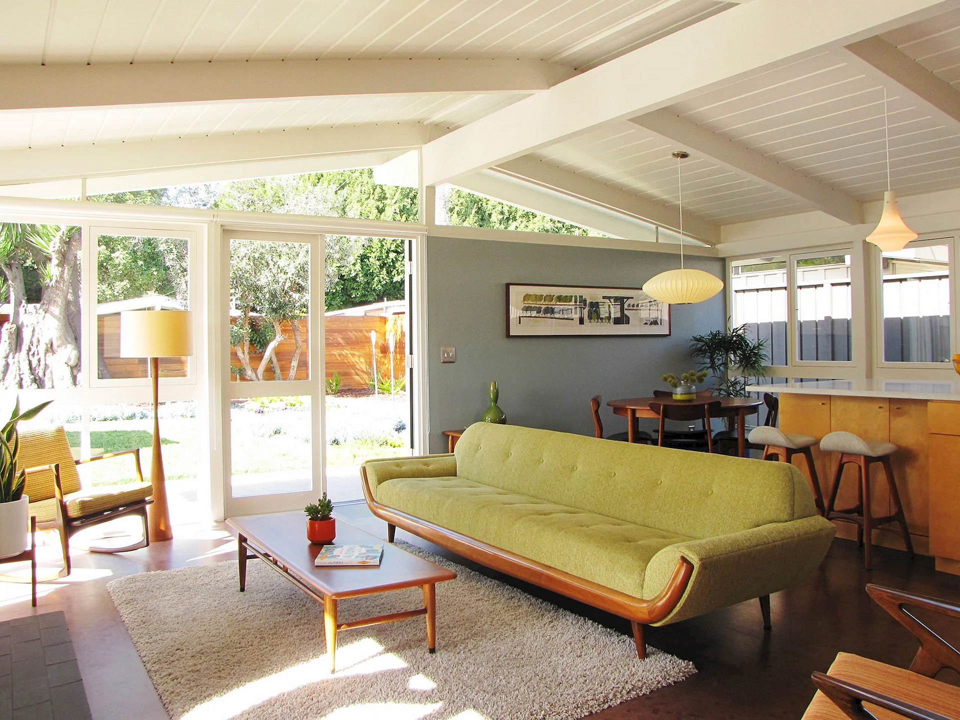 60s Interior Design Wallpaper