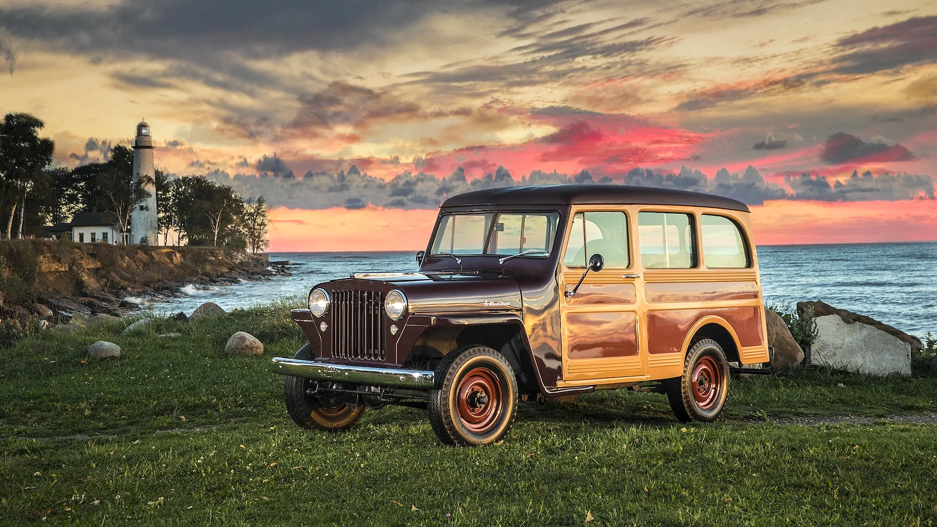 62 Jeep Willys Wagon Wallpaper