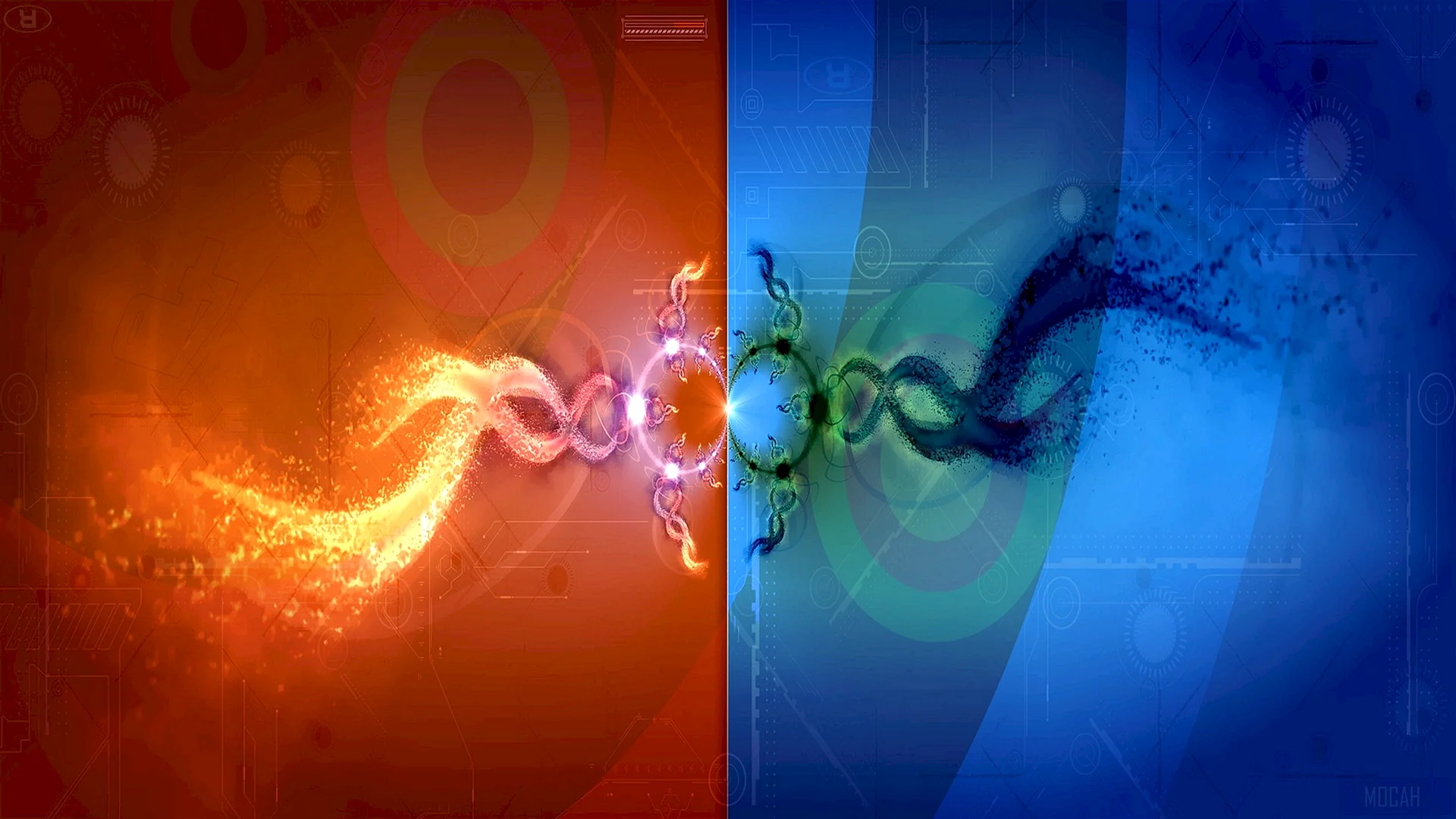7680x2160 Dual Monitor Wallpaper