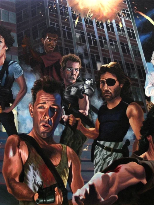 80s Action Hero Wallpaper