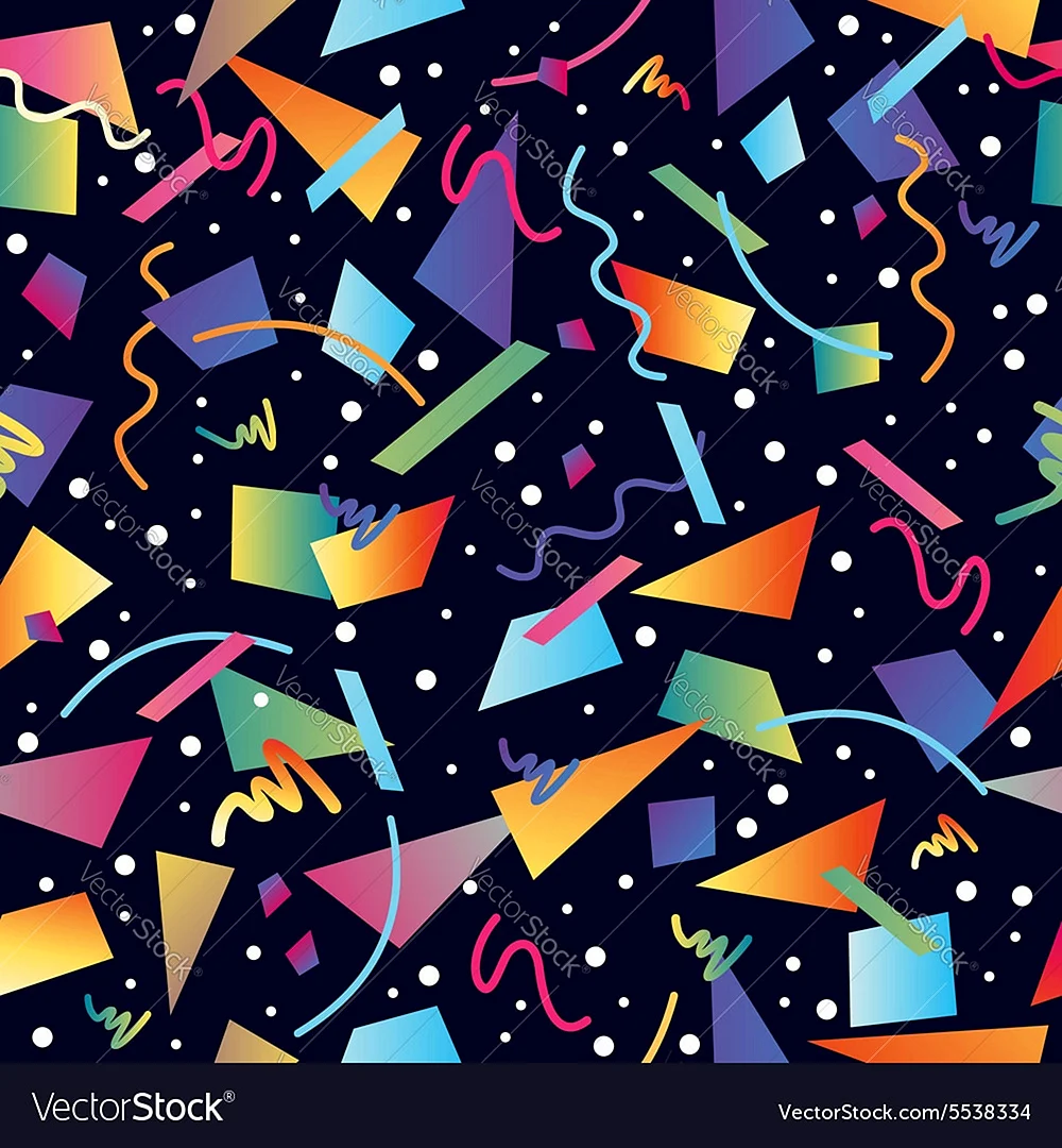 80s Pattern Wallpaper