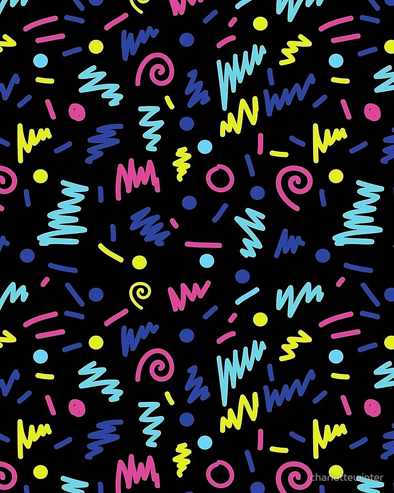 90s Pattern Wallpaper