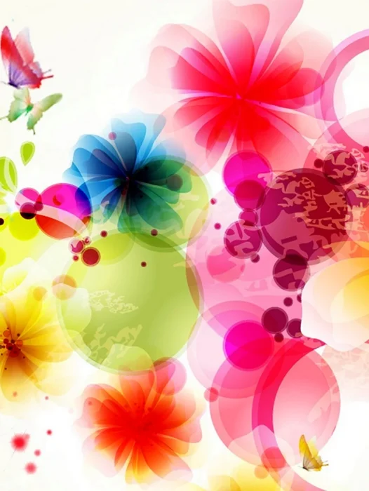 Abstract Colorful Vector Wallpaper