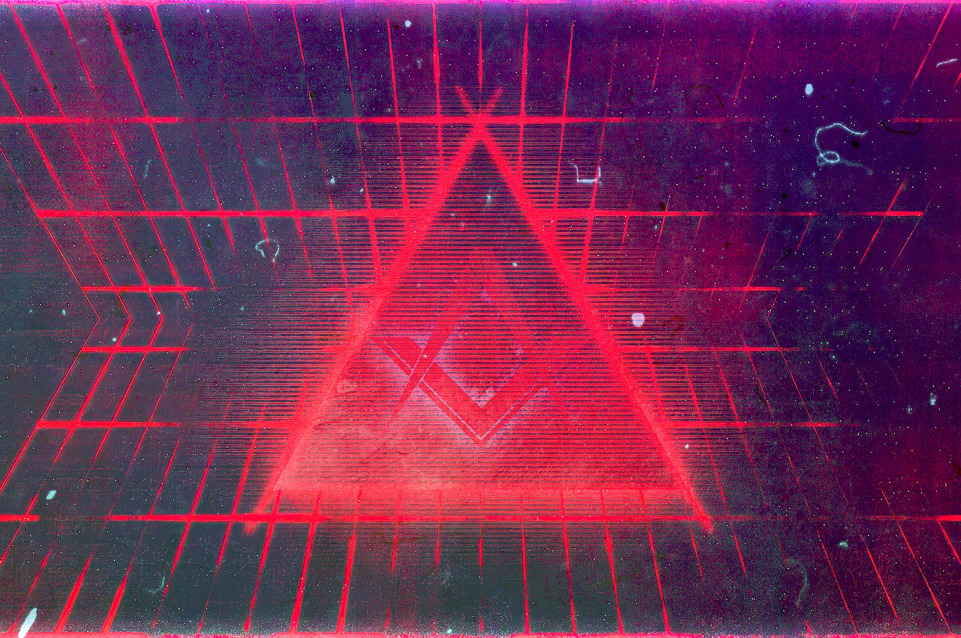 Abstract Cyberpunk Wallpaper