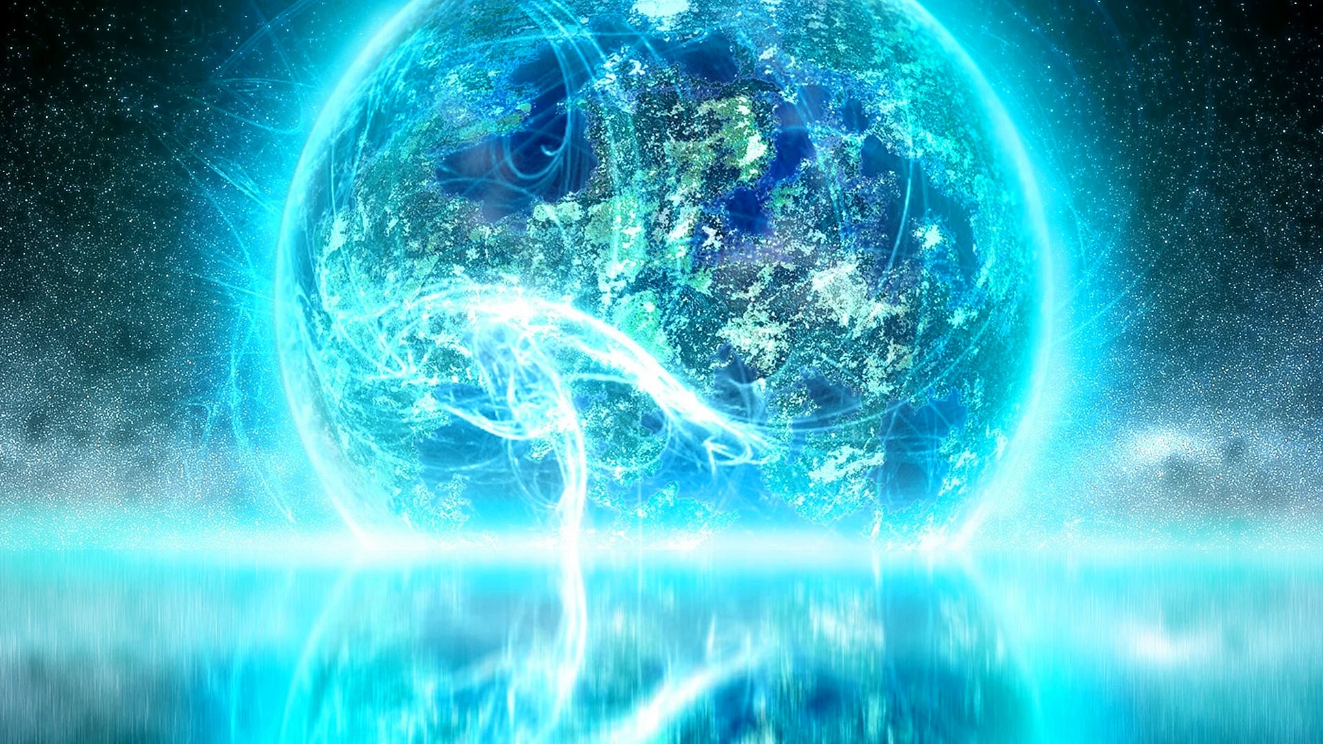 Abstract Earth Wallpaper