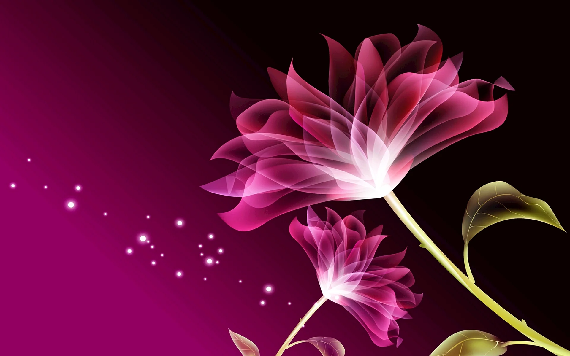 Abstract Flower Wallpaper