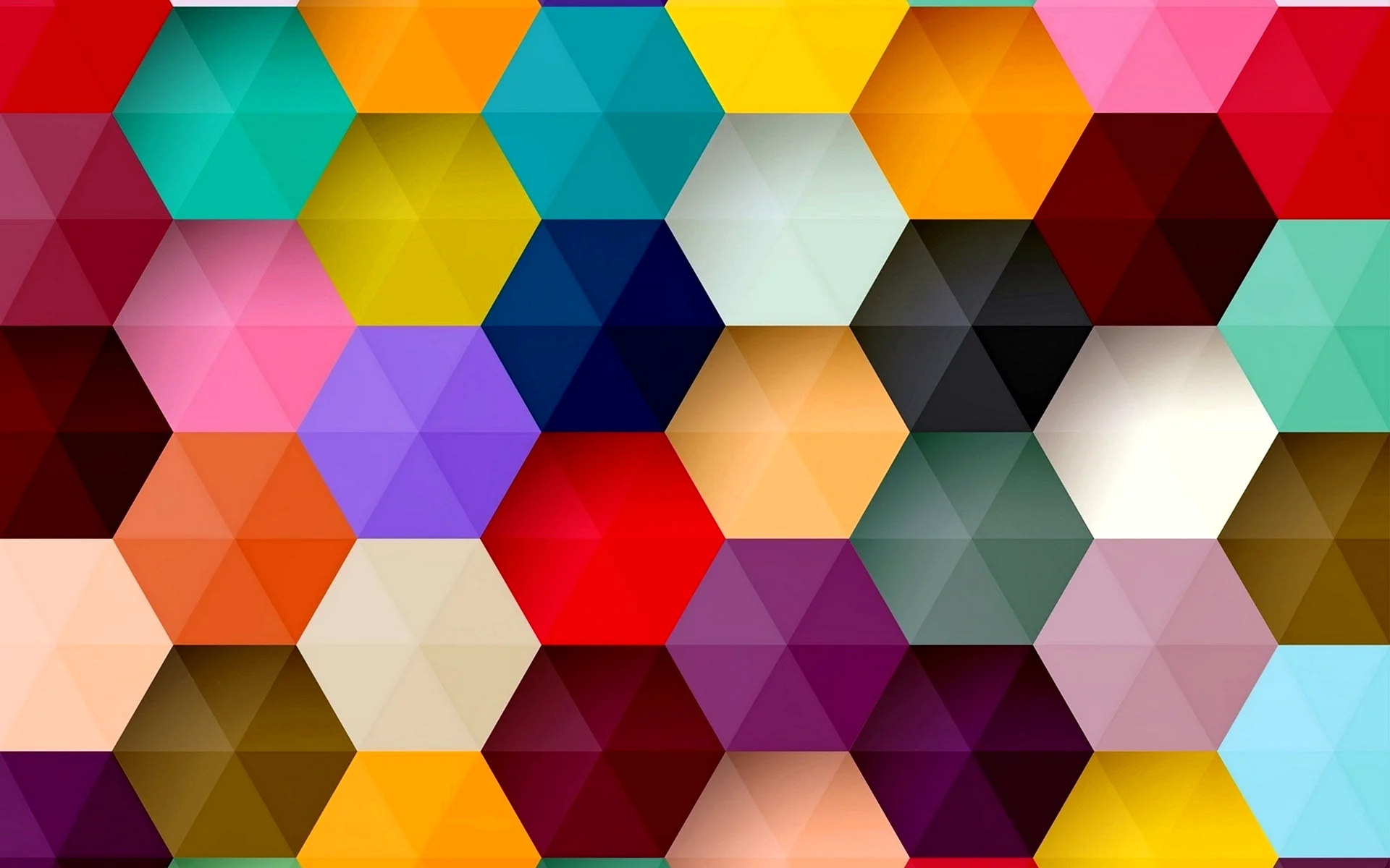 Abstract Geometric Wallpaper