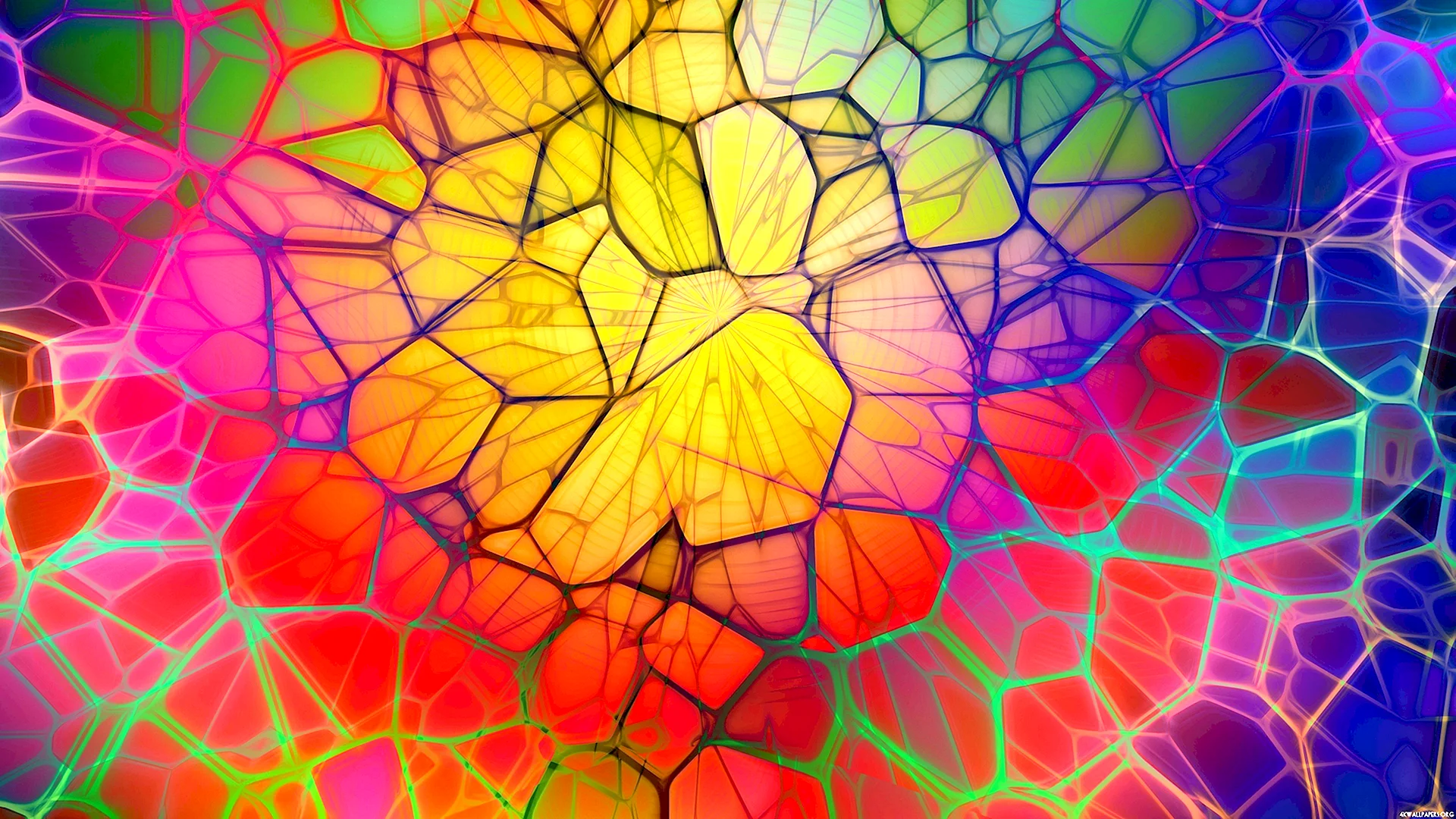 Abstract Geometric Wallpaper