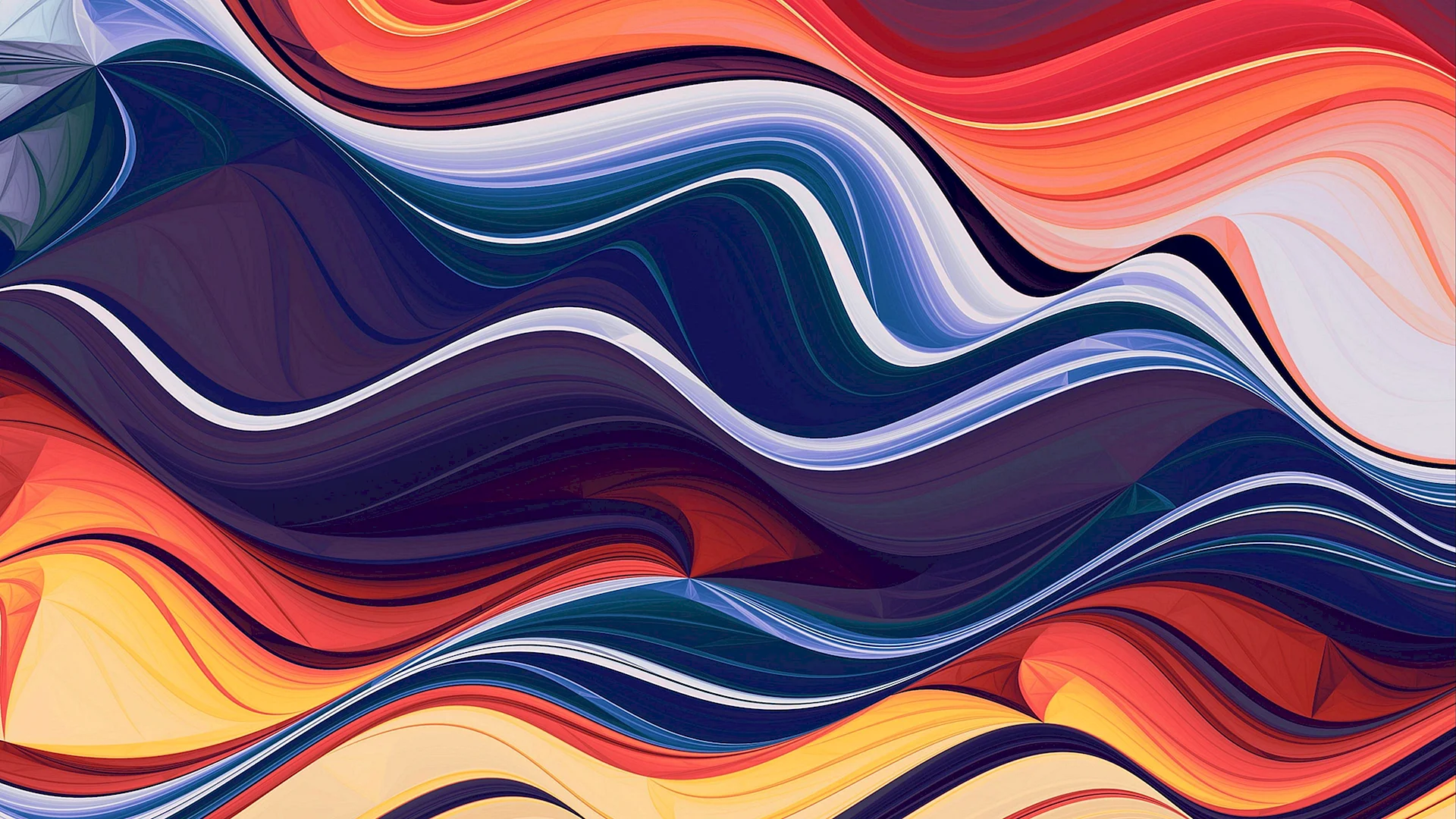 Abstract Wave Background Wallpaper