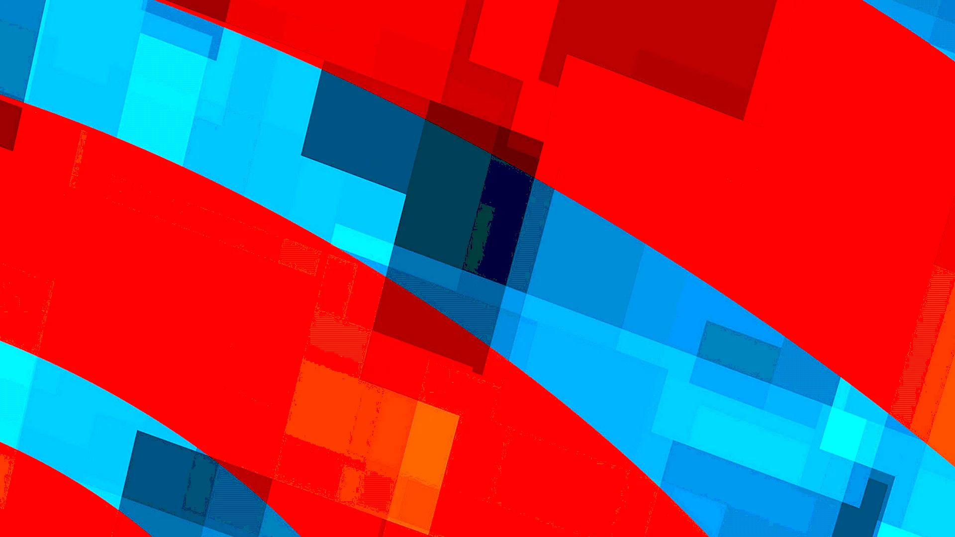 Abstract Blue And Red Wallpaper