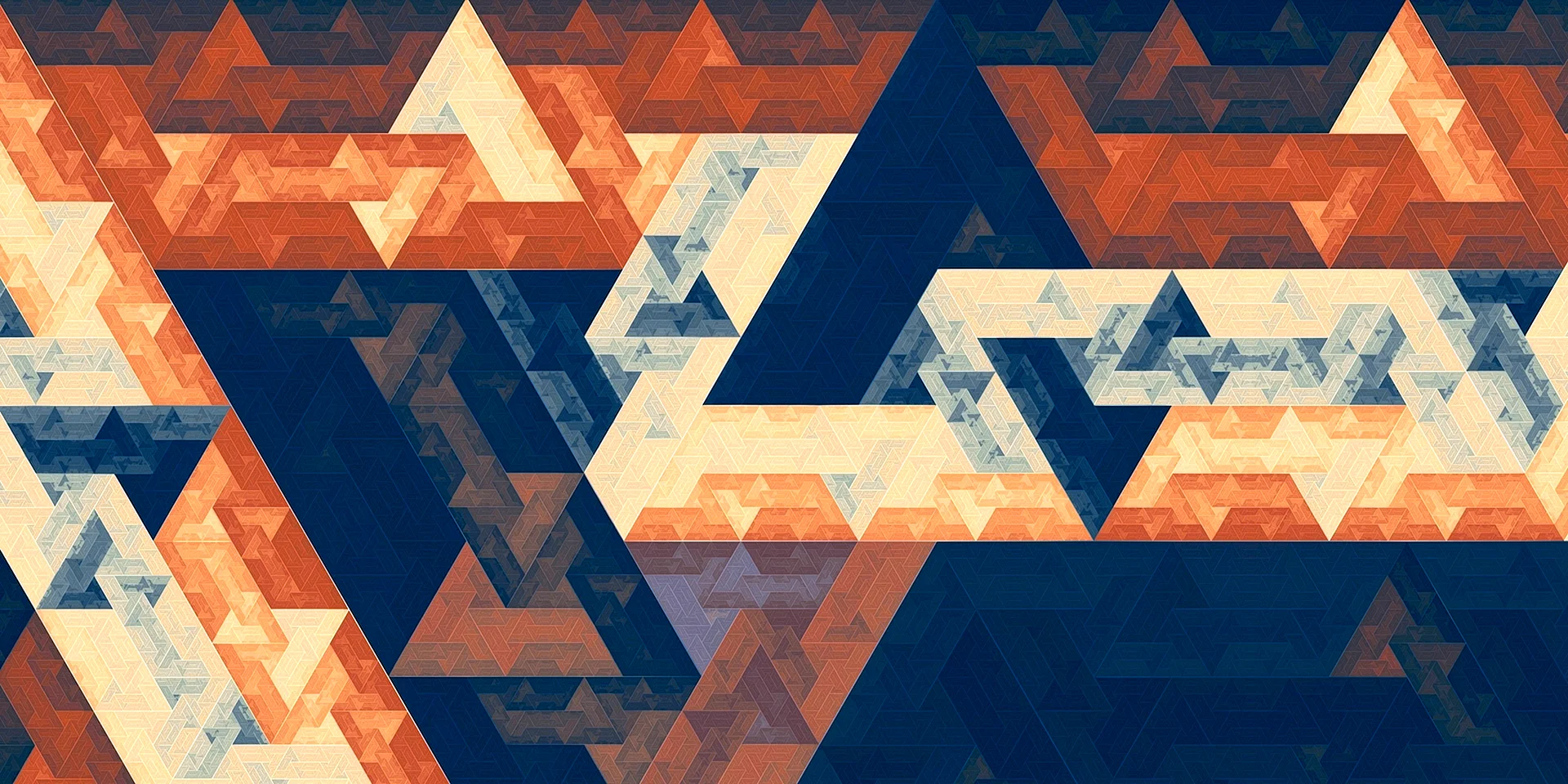 Abstract Geometric Wallpaper