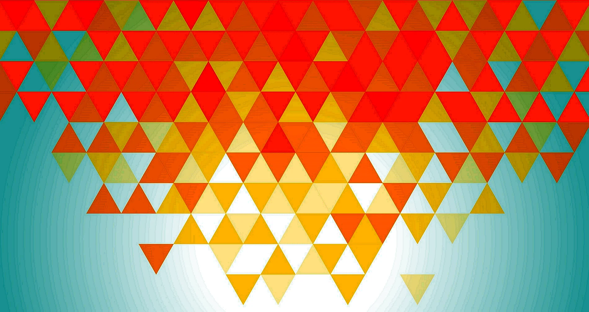 Abstract Triangle Vector Wallpaper