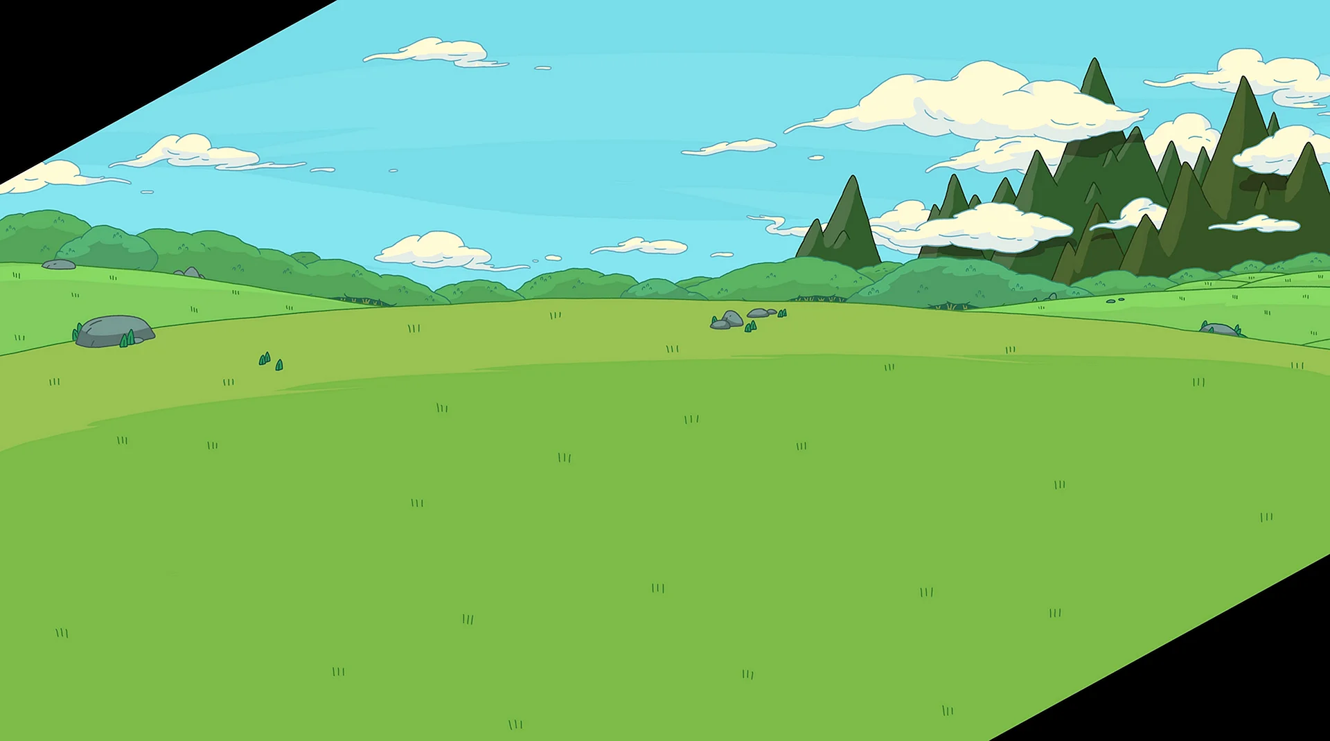 Adventure Time Landscape Wallpaper