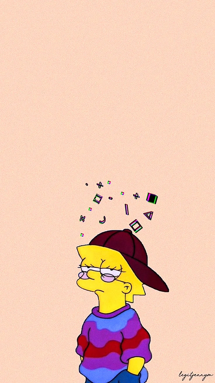 Aesthetic Simpsons Wallpaper For iPhone