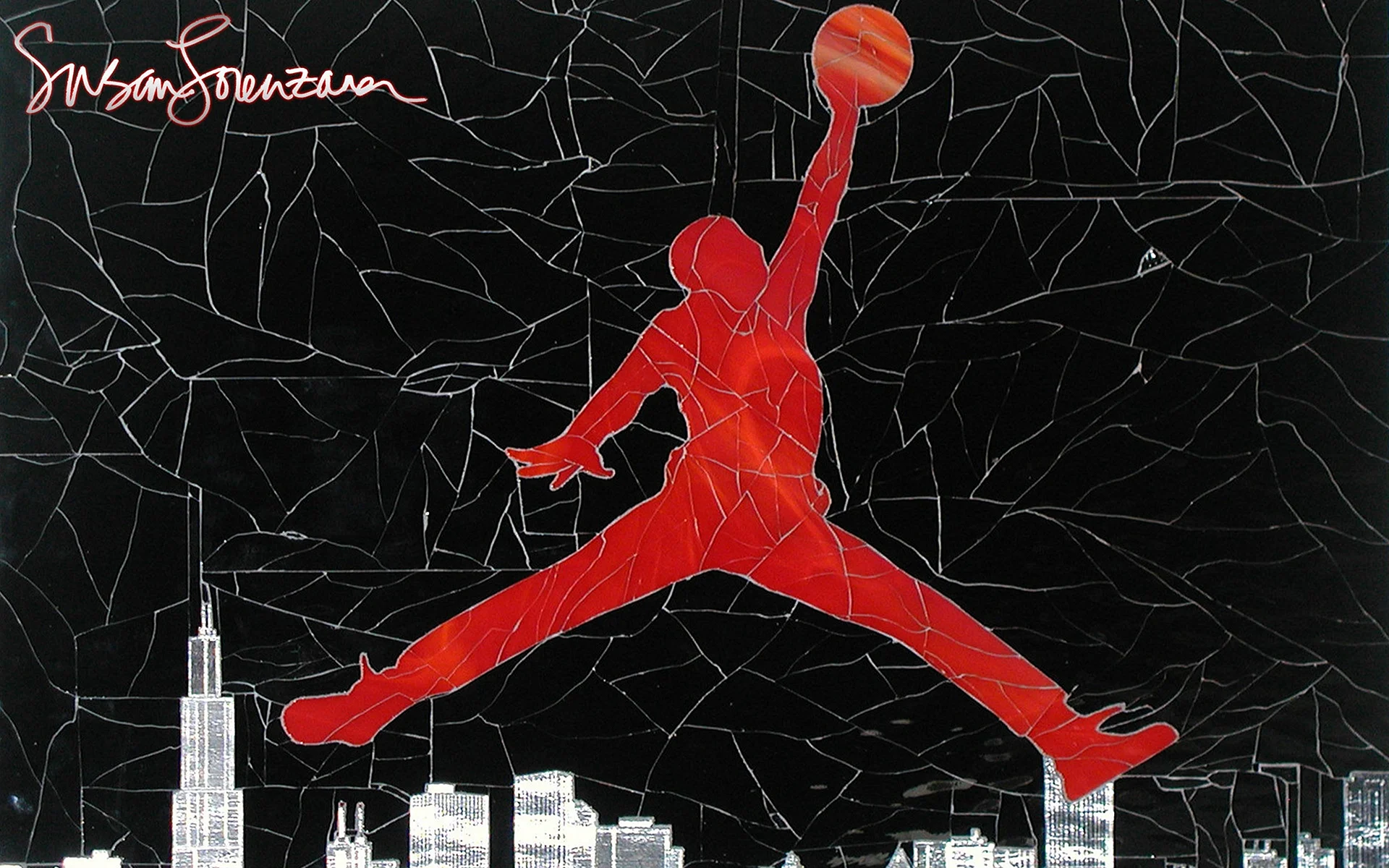 Air Jordan Art Wallpaper