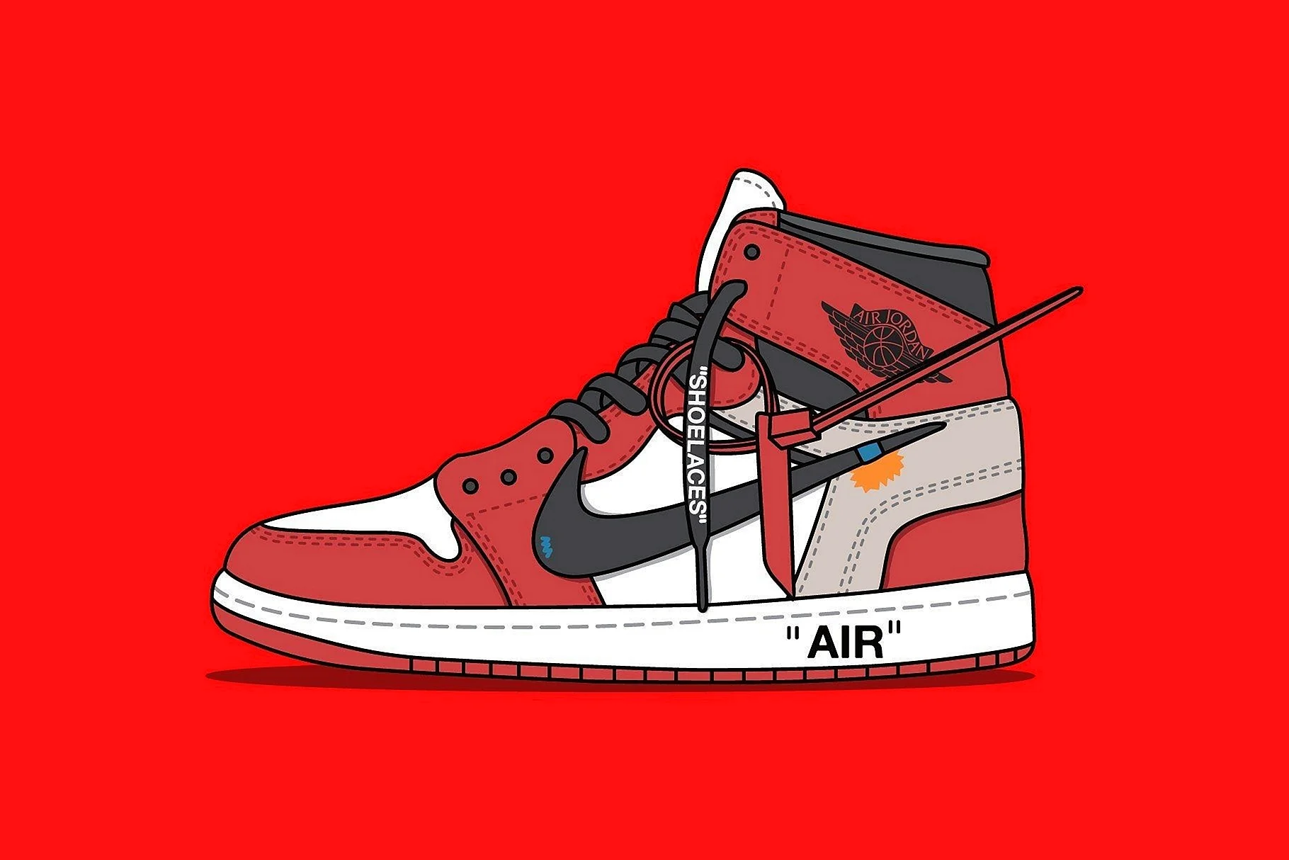 Air Jordan Vector Wallpaper