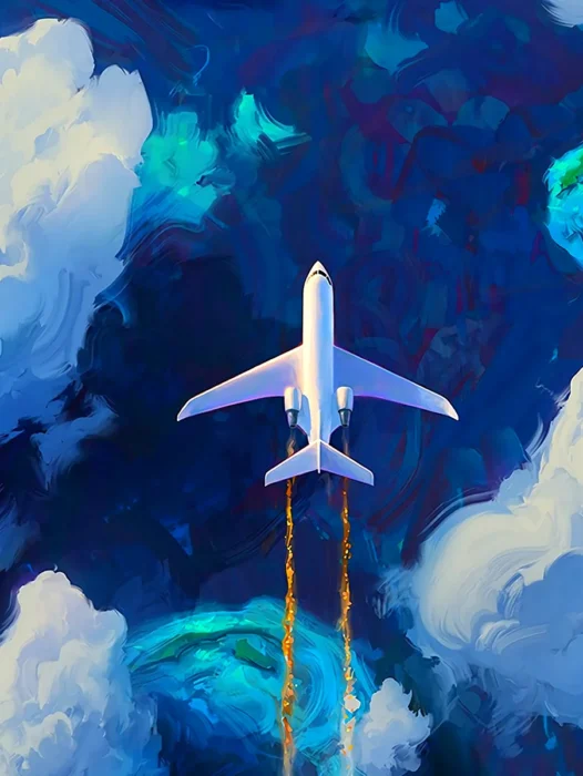 Airplane Art Wallpaper