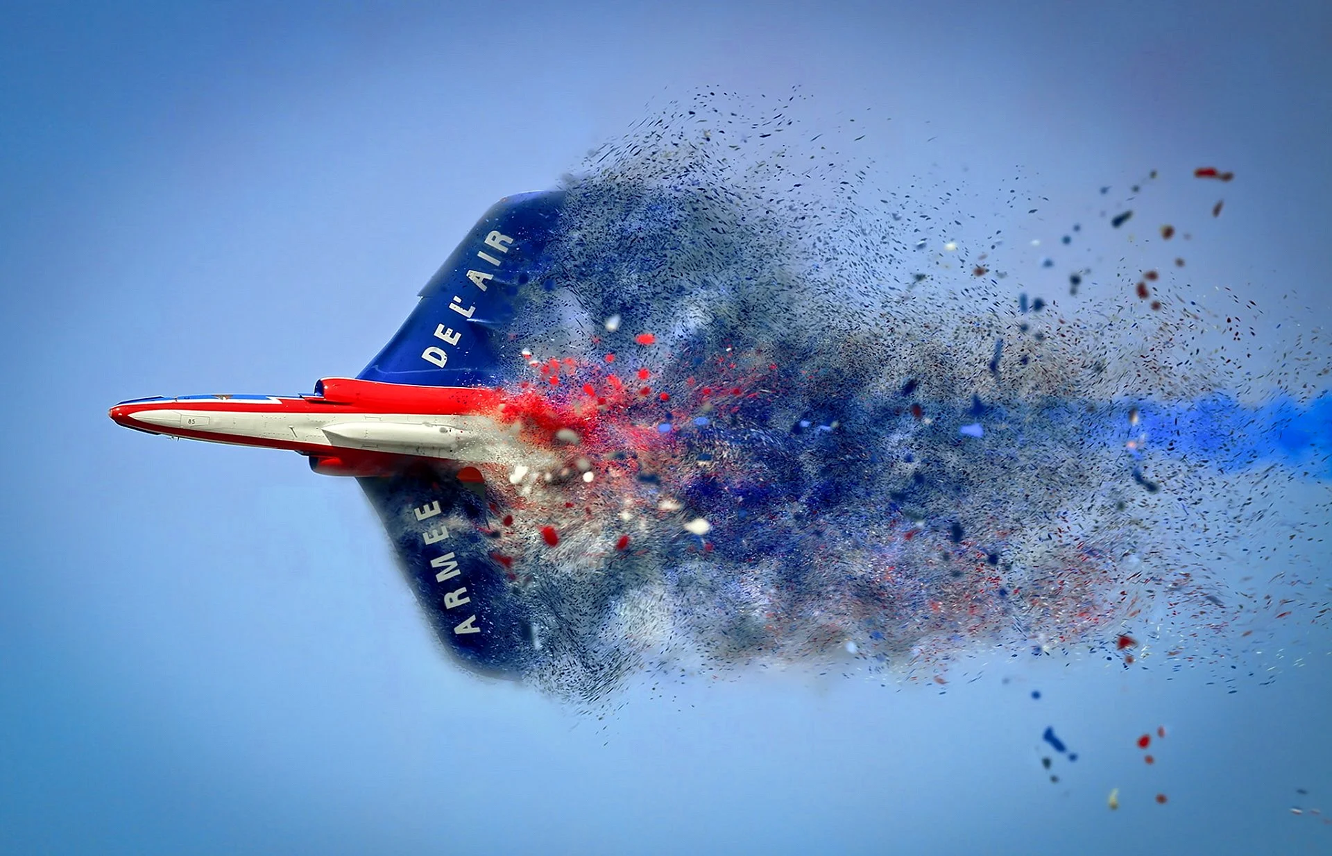 Airplane Ejecting Wallpaper