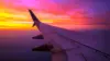 Airplane Sunset Wallpaper