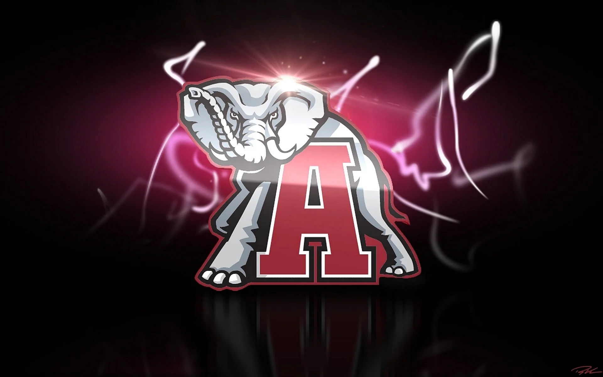 Alabama Crimson Wallpaper