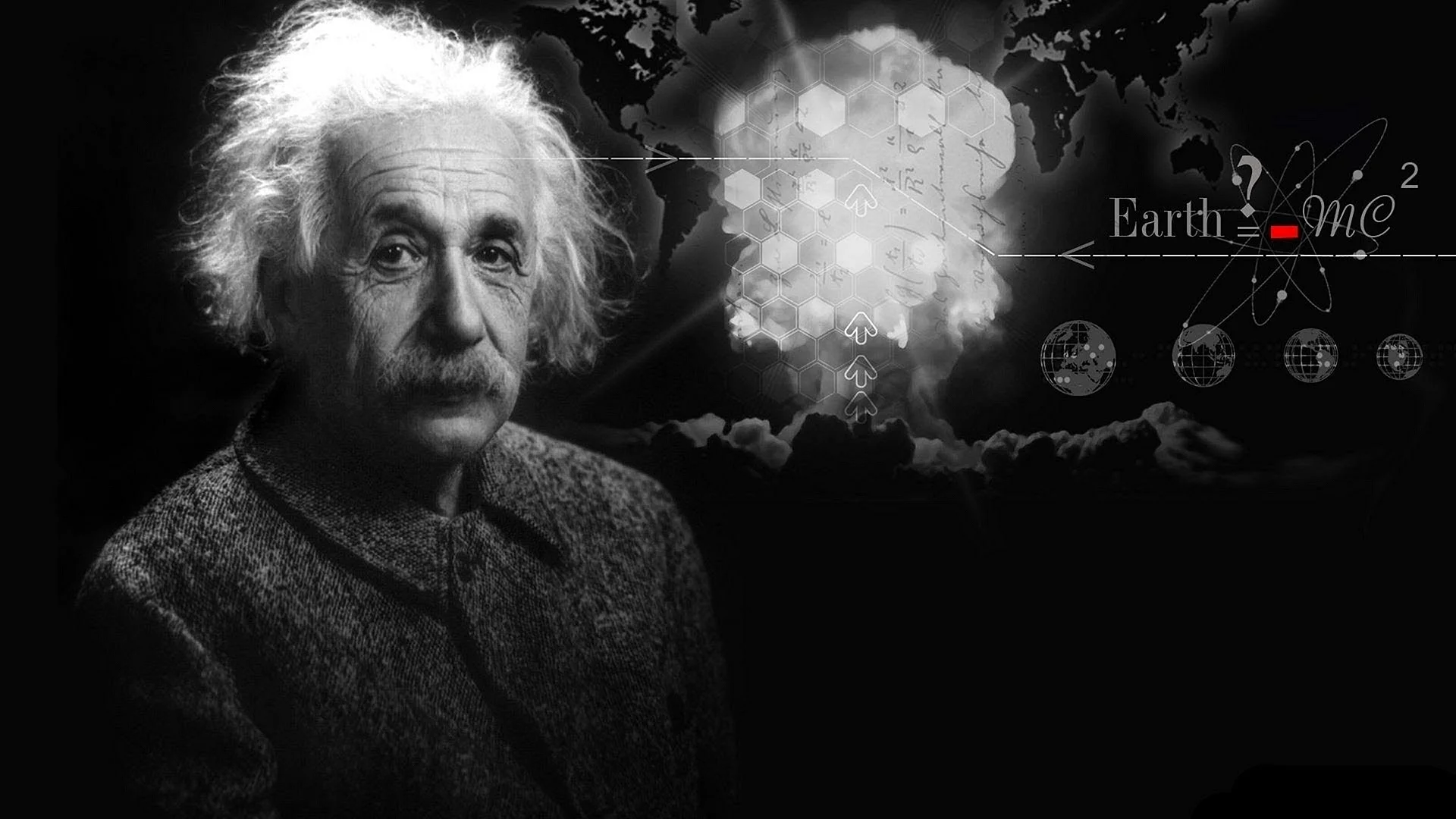 Albert Einstein Philip Emeagwali Wallpaper
